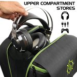 Accessory Power - Enhance - XBOX Series Gaming Backpack - Green