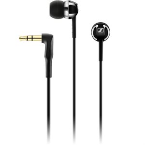 Sennheiser CX 80S in-Ear Headphones with in-line One-Button Smart Remote – Black