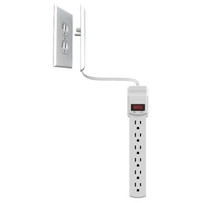 Sleek Socket 6ft Outlet Cover 6 Outlets