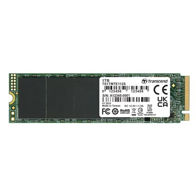 Transcend 1TB M.2 2280PCIe Gen3x4 M-Key 3D TLC DRAM-less