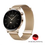 HUAWEI Watch GT 3 42mm Light Gold Strap SpO2 & Heart Rate Tracking Bluetooth Cal EN