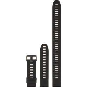 Garmin QuickFit 26 Watch Bands Black Silicone (3-piece Set)