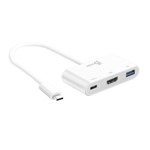 J5CREATE JCA379 USB-C to HDMI & USB 3.0 with Power