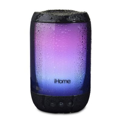 iHome - Playglow + -  Haut-parleur Bluetooth étanche à changement de couleur - iBT820