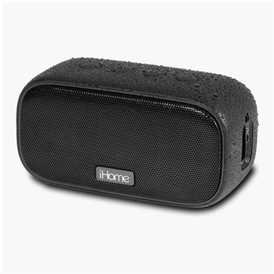 iHome - Playtough X - Portable bluetooth Speaker - iBT300 - Black