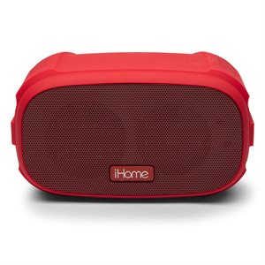 iHome - Playtough X - Haut-parleur bluetooth portable - iBT300 - Rouge