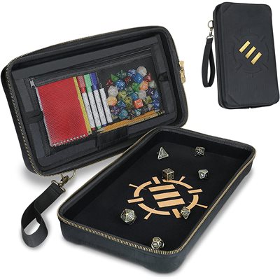 Accessory Power - Enhance - Tabletop RPGs Community Dice Organizer Case & XL Rolling Tray