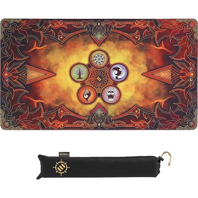 Accessory Power - Enhance - Tapis de Jeu de Cartes de Table - Orange