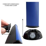 ACCESSORY POWER GOgroove SonaVERSE USB Clip On Soundbar Laptop Speaker with USB Plug-n-Play - Blue