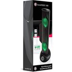 ACCESSORY POWER GOgroove SonaVERSE Clip-on USB stereo speaker with LED illumination - Green