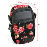 ACCESSORY POWER USAGear Compact Digital Camera Case has a weather resistant neoprene exterior Floral