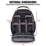 ACCESSORY POWER USA Gear Customizeable Camera Backpack - Black