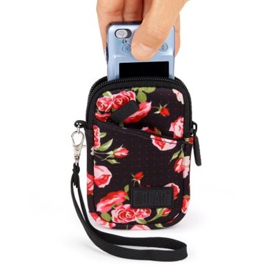 ACCESSORY POWER USA GEAR FlexARMOR Glove Neoprene Camera Case w/Carrying Wrist Strap Floral