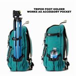 ACCESSORY POWER GOgroove Professional DSLR Camera Backpack Green