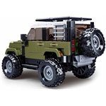 SLUBAN Model Bricks Green ORV SUV 317pcs