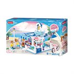 SLUBAN Model Bricks GIRLS DREAM GOFFEE SHOP 289pcs