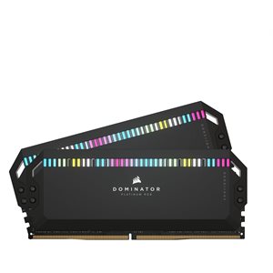 CORSAIR DOMINATOR PLATINUM RGB DDR5 32GB (2x16GB) DDR5 6000 (PC5-48000) C36 1.25V - Black