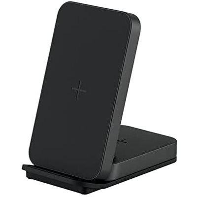 Aduro Tech Ubio Labs 2-in-1 Wireless Charging Stand for Phone and True Wireless Earbuds