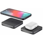 Aduro Tech Ubio Labs 2-in-1 Wireless Charging Stand for Phone and True Wireless Earbuds