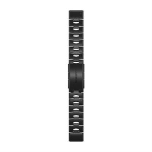 Garmin - QuickFit 22 Watch Bands - Vented Titanium Bracelet