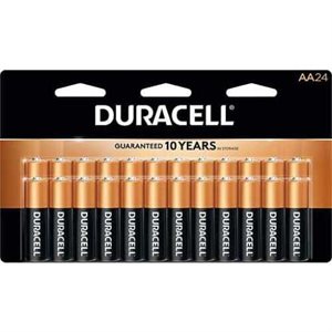 DURACELL COPPERTOP AA Alkaline Battery PACK OF 24