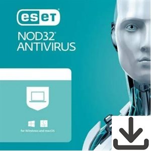 Eset - Nod32 Antivirus - 2A/1U - OEM - Clé (téléchargement)