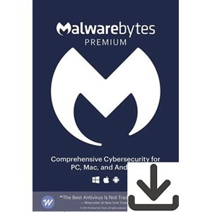 Malwarebytes - Premium License - 1A/1U - Clé (téléchargement)