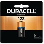 DURACELL SPECIALTY CR123 Lithium Battery PACK OF 1