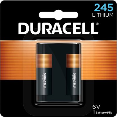 DURACELL SPECIALTY CR245 Lithium Battery PACK OF 1