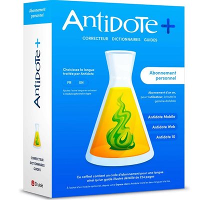 Antidote + Personal - Box 1U/1Y