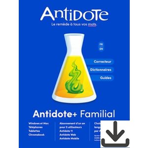 Antidote+ Familial - Clé (téléchargement)