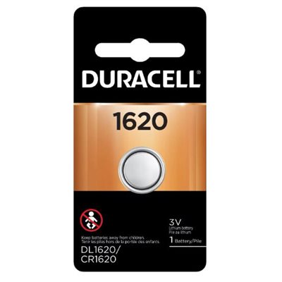 DURACELL CR1620 Lithium Battery PACK OF 1