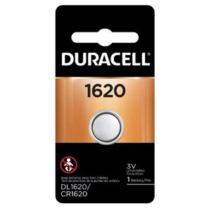 DURACELL CR1620 Lithium Battery PACK OF 1