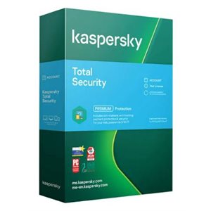 Kaspersky - Total Security 2021 - 1A/3U - Boite