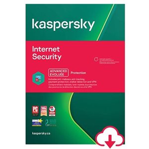 Kaspersky - Internet Security - 1A/10U - Clé (téléchargement)
