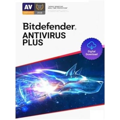 Bitdefender - Antivirus Plus - 1A/3U - Clé (téléchargement)