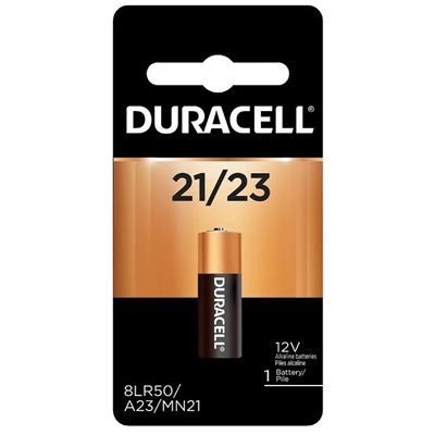 DURACELL 21/23 (A23) Alkaline Battery PACK OF 1