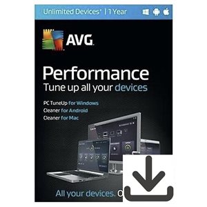 AVG - Performance Tuneup & Clean - 1A - Clé (téléchargement)