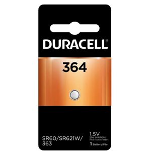 DURACELL 364 SR60 Silver Oxide Battery PACK OF 1