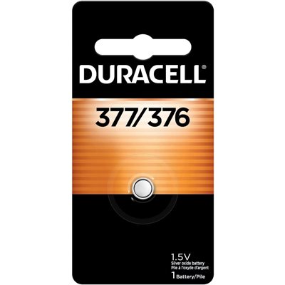 DURACELL 376/377 SR66 Silver Oxide Battery PACK OF 1