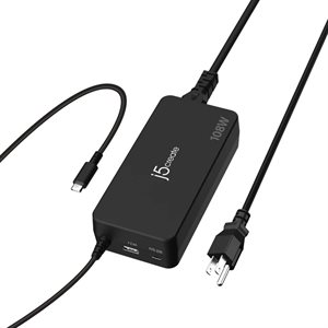 J5CREATE - JUP34108 - Super chargeur USB-C PD 108W