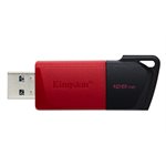 Kingston 128GB USB 3.2 Gen 1 DataTraveler Exodia M Retractable (Black + Red)- CAN Retail