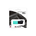 Clé USB Kingston DataTraveler Exodia M  256GO USB 3.2 Gén 1  (Noir + Turquoise)