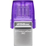 KINGSTON 256GB DataTraveler microDuo 3C 200MB/s dual USB-A + USB-C