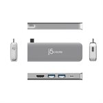 j5Create ULTRADRIVE Kit USB-C Multi-Display Modular Dock