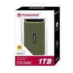 Transcend 1TB External SSD ESD380C USB 3.2 Gen 2 Type C