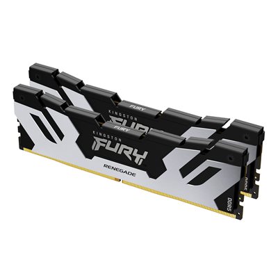 Kingston 32GB 6400MT/s DDR5 CL32 DIMM (Kit of 2) FURY Renegade Silver