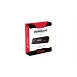 KINGSTON 1000G (1TB) FURY Renegade PCIe 4.0 NVMe M.2 2280 SSD with Heatsink