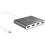 J5CREATE JCA366 USB-C to 4-Port HDMI Multi-Monitor Adapter