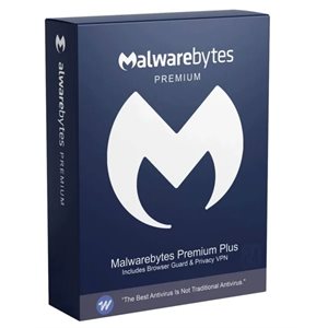 Malwarebytes Premium Plus 4U-1Y Includes Browser Guard & Privacy VPN PC/MAC/Android/iOS ESD